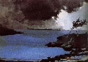 Winslow Homer Storm approaching Germany oil painting artist